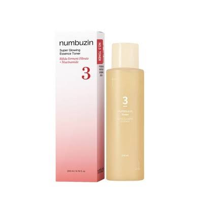 Numbuzin - No.3 Super Glowing Essence Toner 200ml
